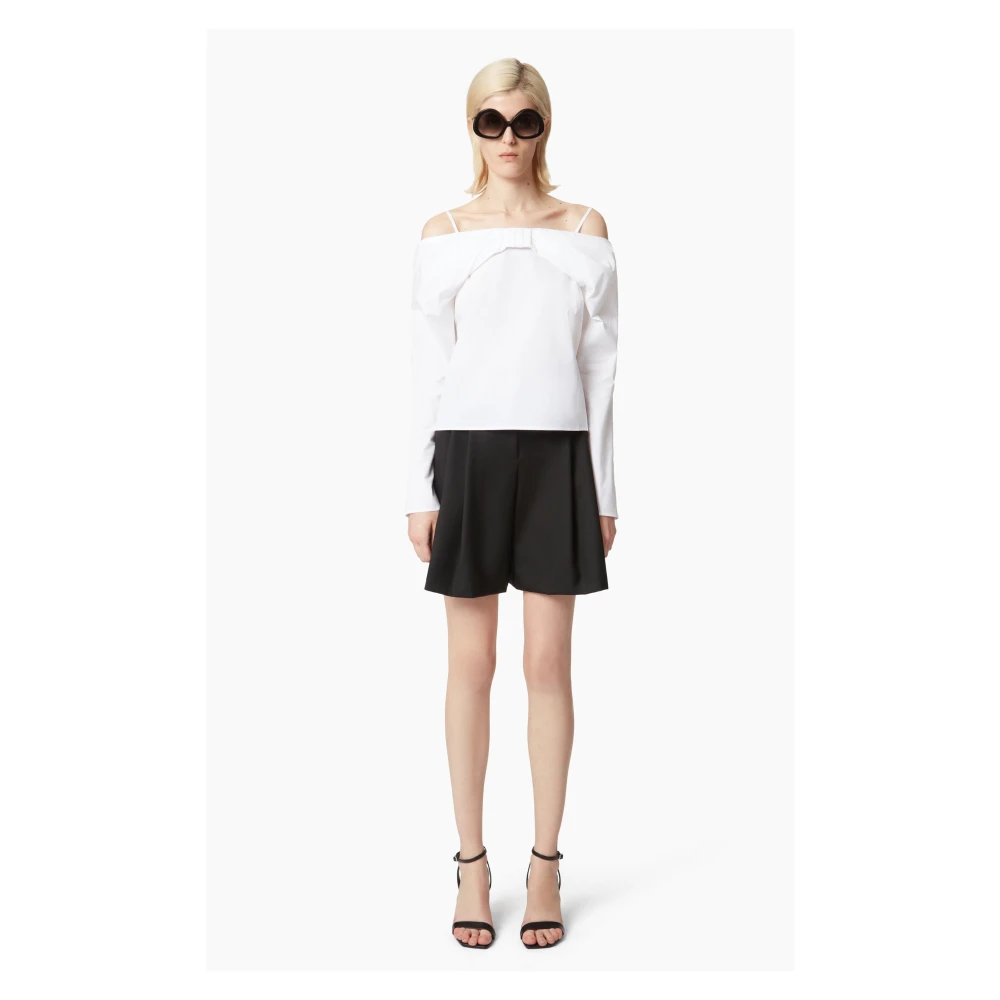 Nina Ricci Off Shoulder White Dames