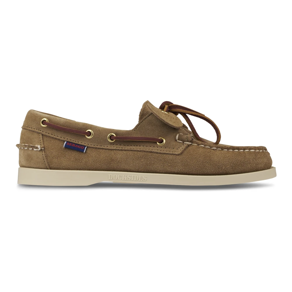 Sebago, Skor, Herr, 40 1/2 EU, Läder, Platta Skor Portland Artisan