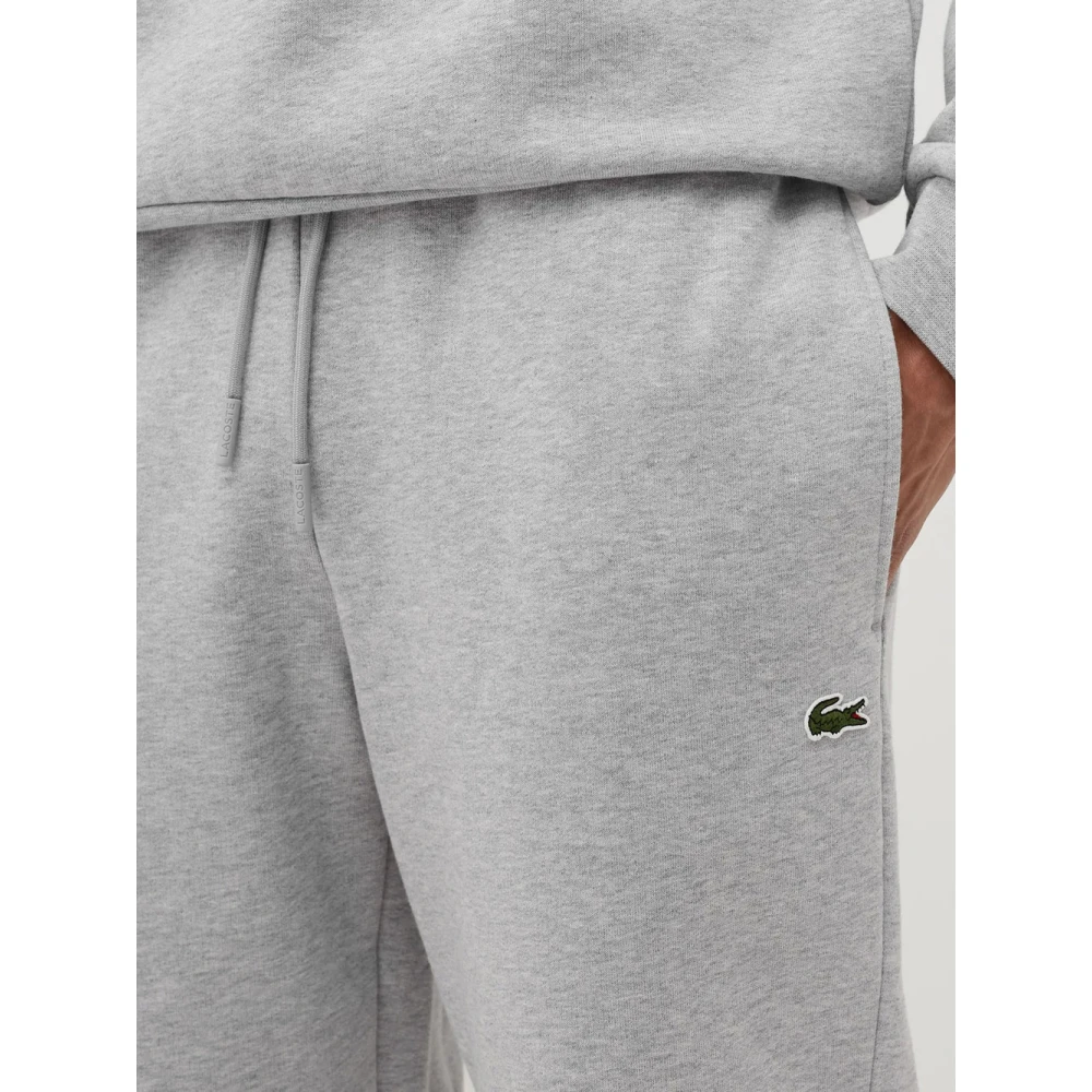 Lacoste Heren elastische taille broek Gray Heren