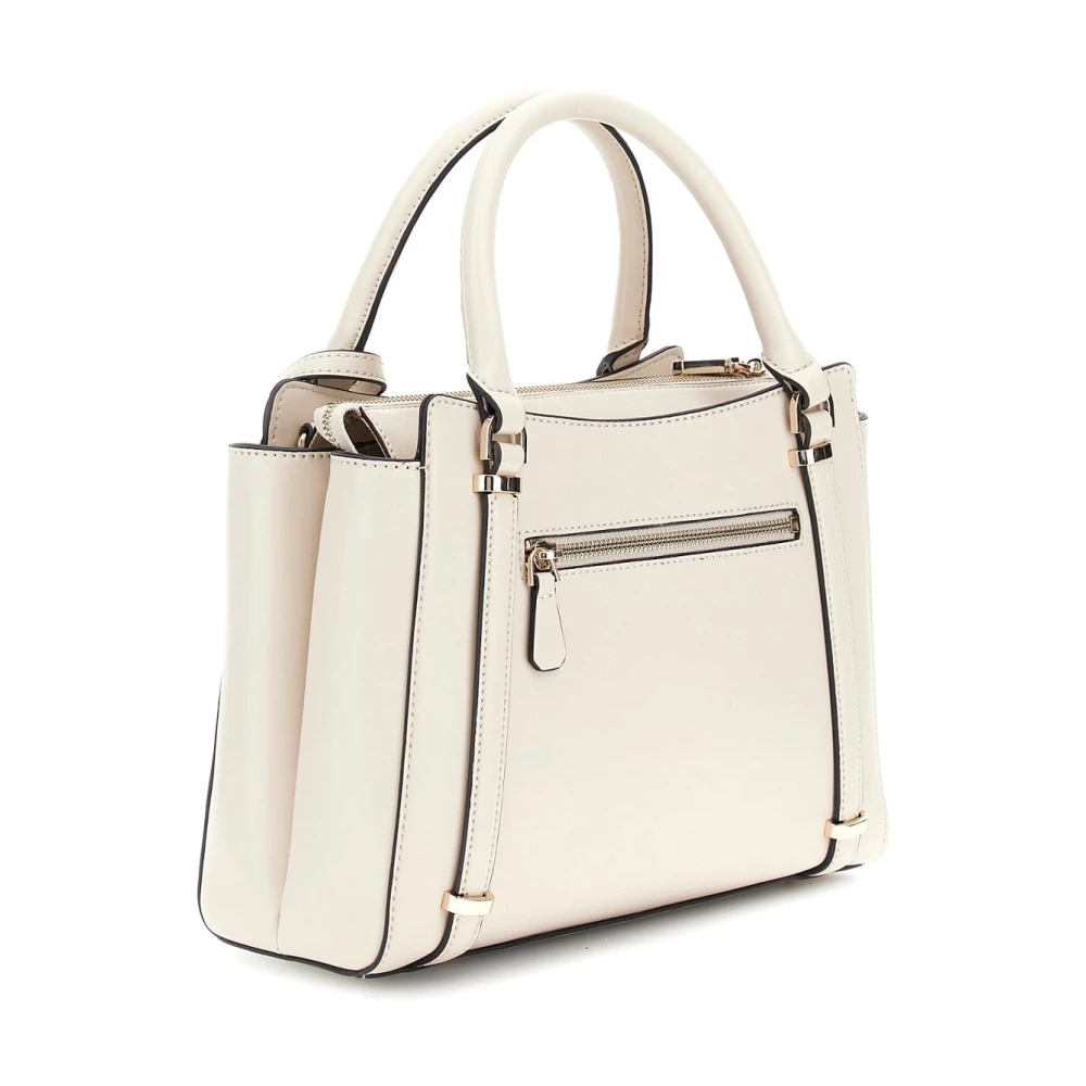 Guess Daryna 2 Compartiment Schoudertas White Dames