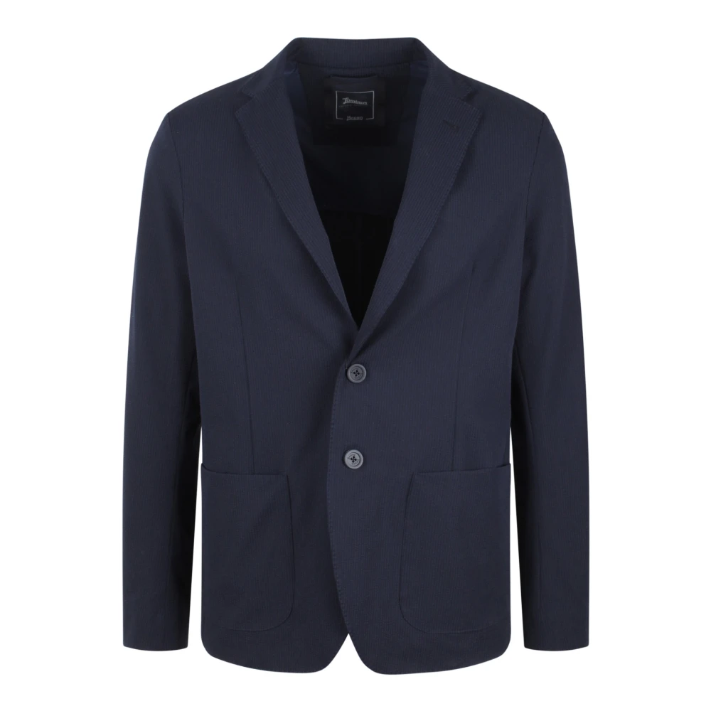 Herno - Jackets > Blazers - Blue - Herno - Modalova