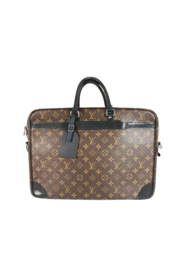 Pre-owned Porte Documents Voyage GM Briefcase