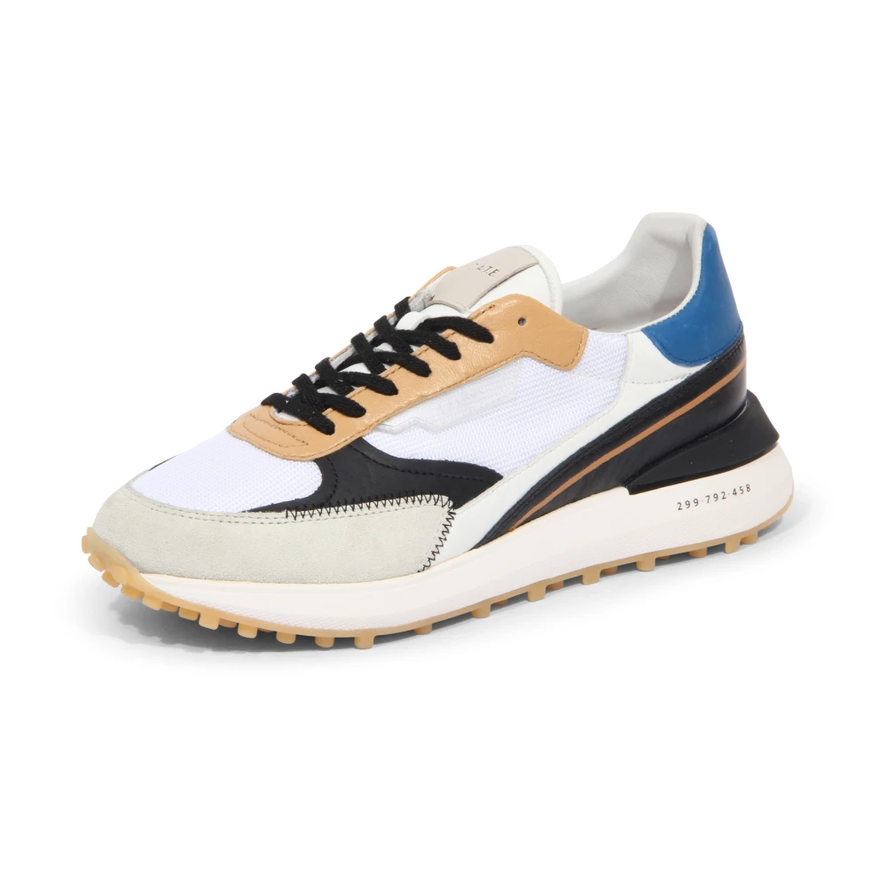 D.a.t.e. Vintage Effect Dragon Schoenen Heren Schoenen Veelkleurig Multicolor