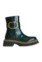 bottine-en-cuir-vert