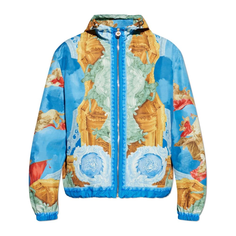 Versace Hombre Azul Chaquetas, Talla: M