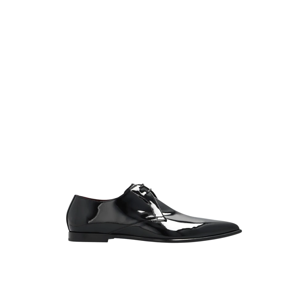 Dolce & Gabbana Achille Derby Skor Black, Herr