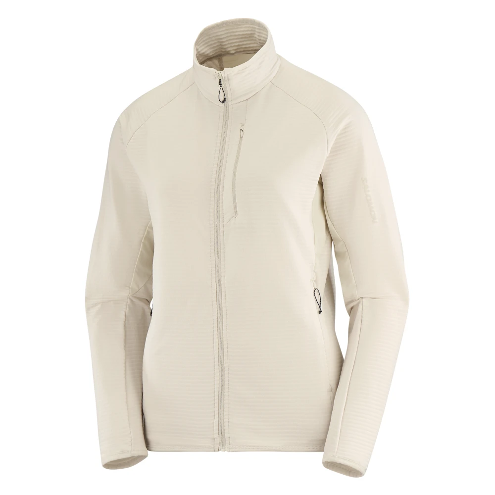 Salomon Rainy Day Lightwarm Jacket Beige Dames