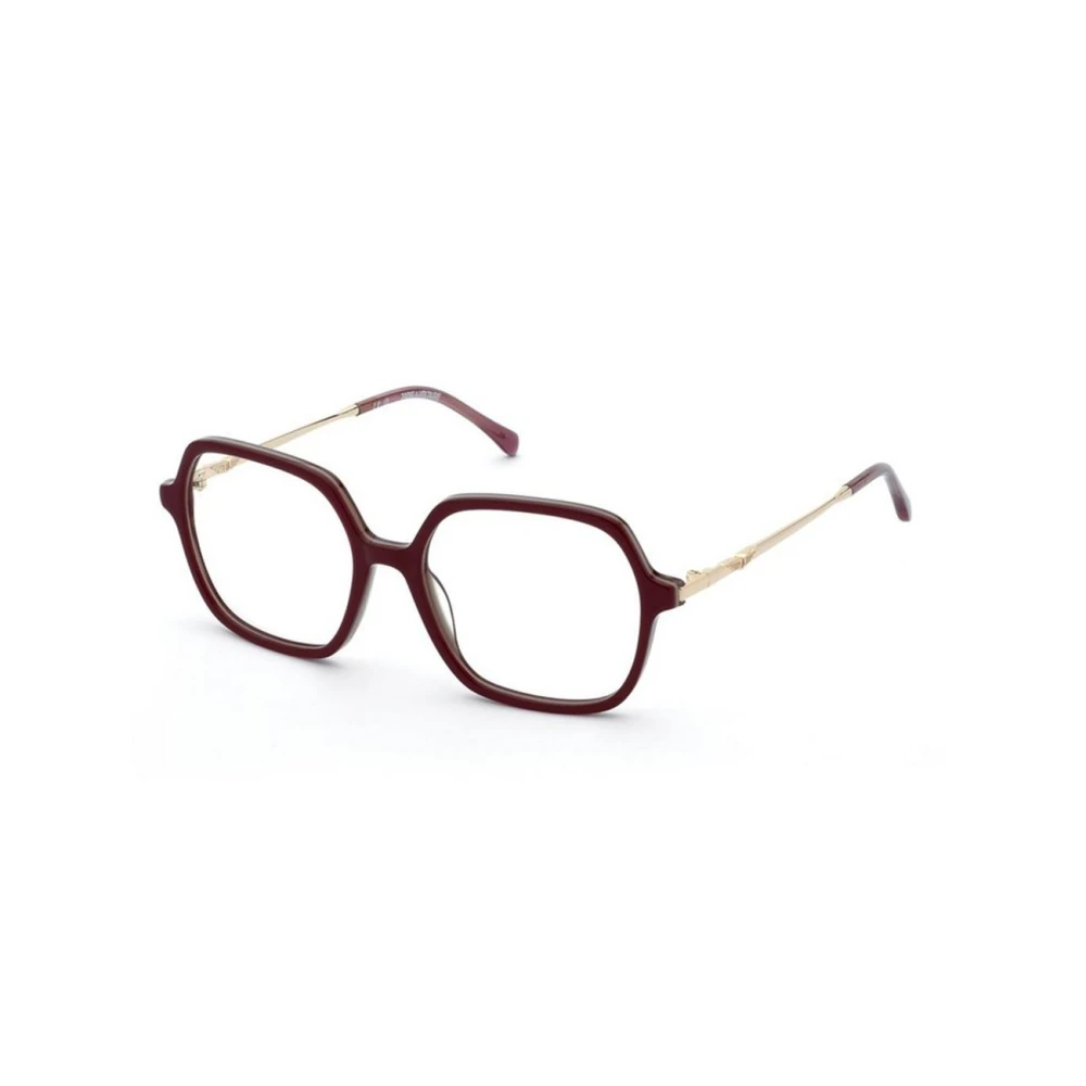 Zadig & Voltaire Unisex Red Glasses, 51 Mm, Vzj059 Glasses