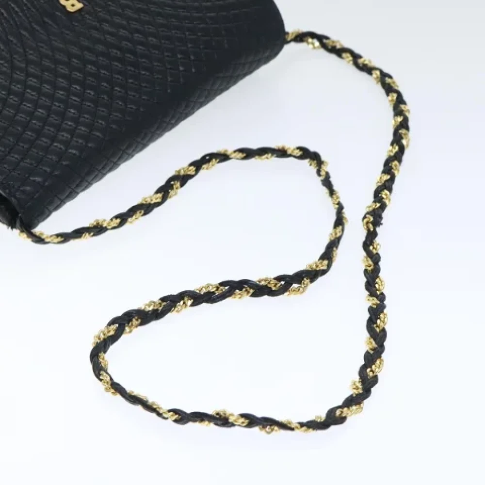Bally Pre-owned Leather shoulder-bags Black Dames
