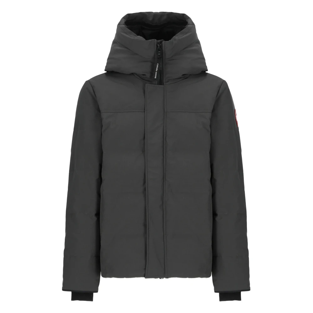 Canada Goose Grijze Donsjas met Capuchon Gray Heren