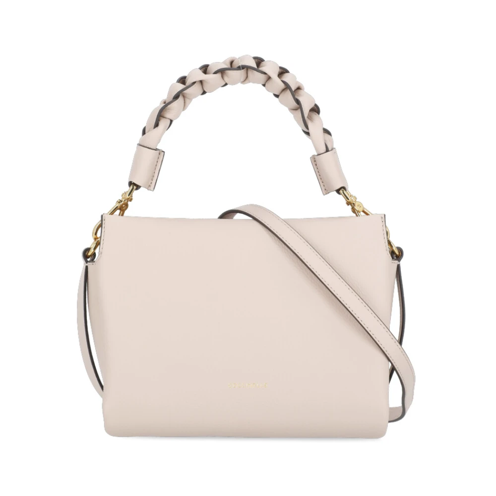 Coccinelle Beige Leren Schoudertas Beige Dames