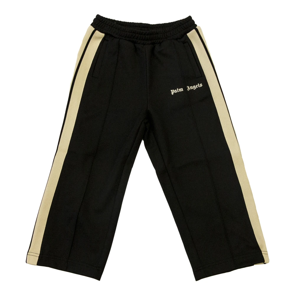 Palm Angels Black Sweatpants, Unisex, 8 Y, Track Pant