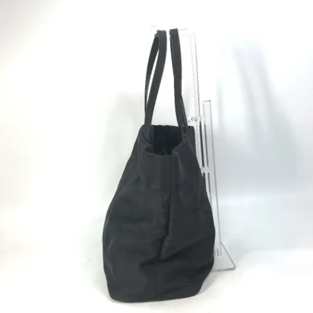 Chanel Vintage Pre-owned Fabric chanel-bags Black Dames