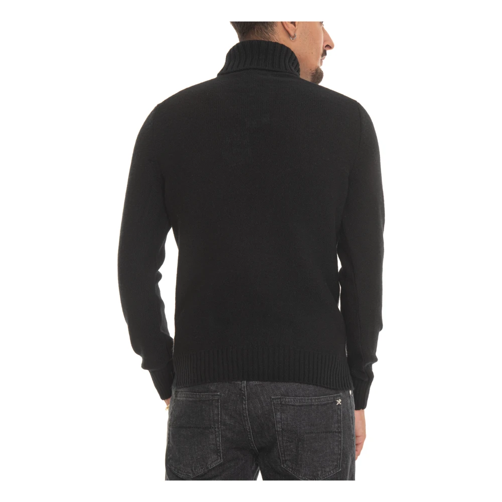 Gran Sasso Coltrui met Diamantpatroon Black Heren