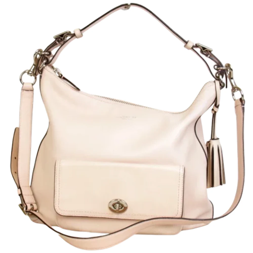 Coach Pre-owned Fabric shoulder-bags Pink Dames