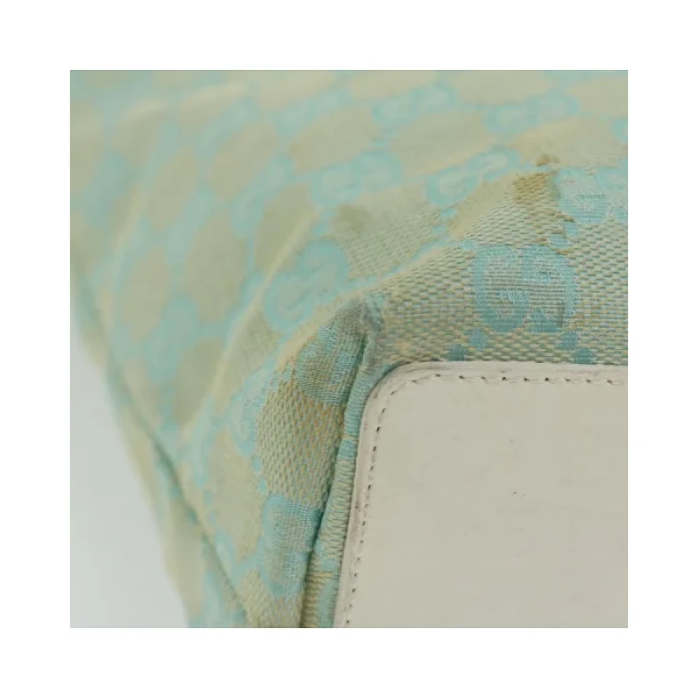 Gucci Vintage Pre-owned Canvas handbags Blue Dames