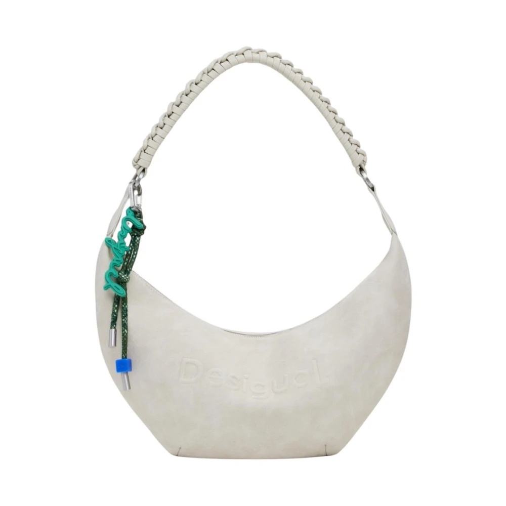 Desigual cross body bag Zante Half Logo Crossbody Bag Piedra - Image 4
