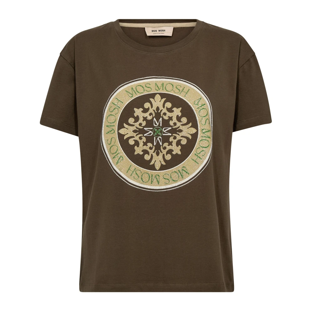 Mos Mosh Green T-Shirts - Female - T-Shirts - Xl - Tops