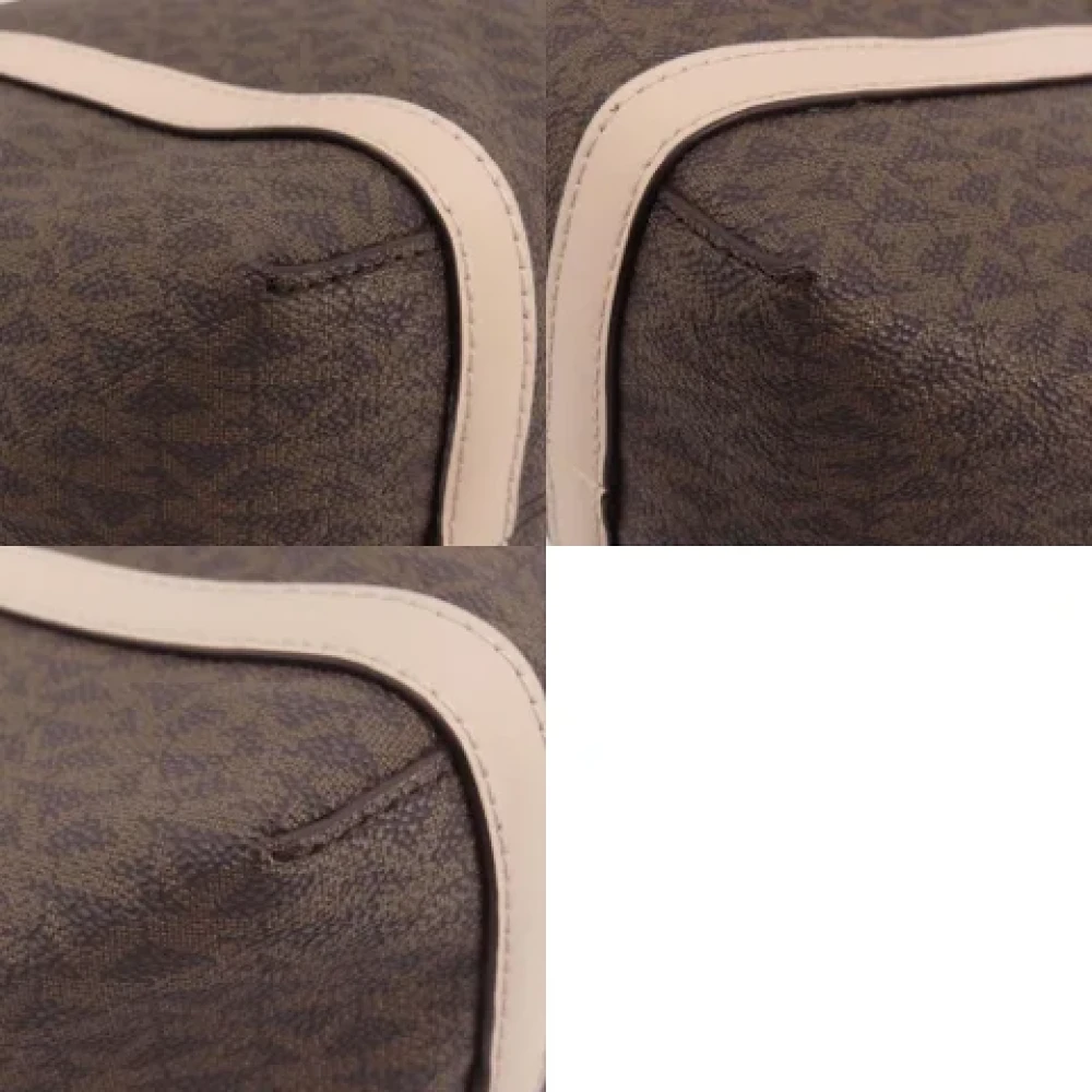 Michael Kors Pre-owned Fabric totes Brown Dames