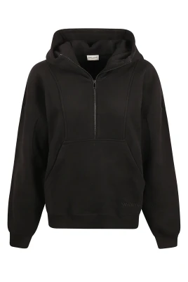 Svart Hoodie Camionneur Tröja