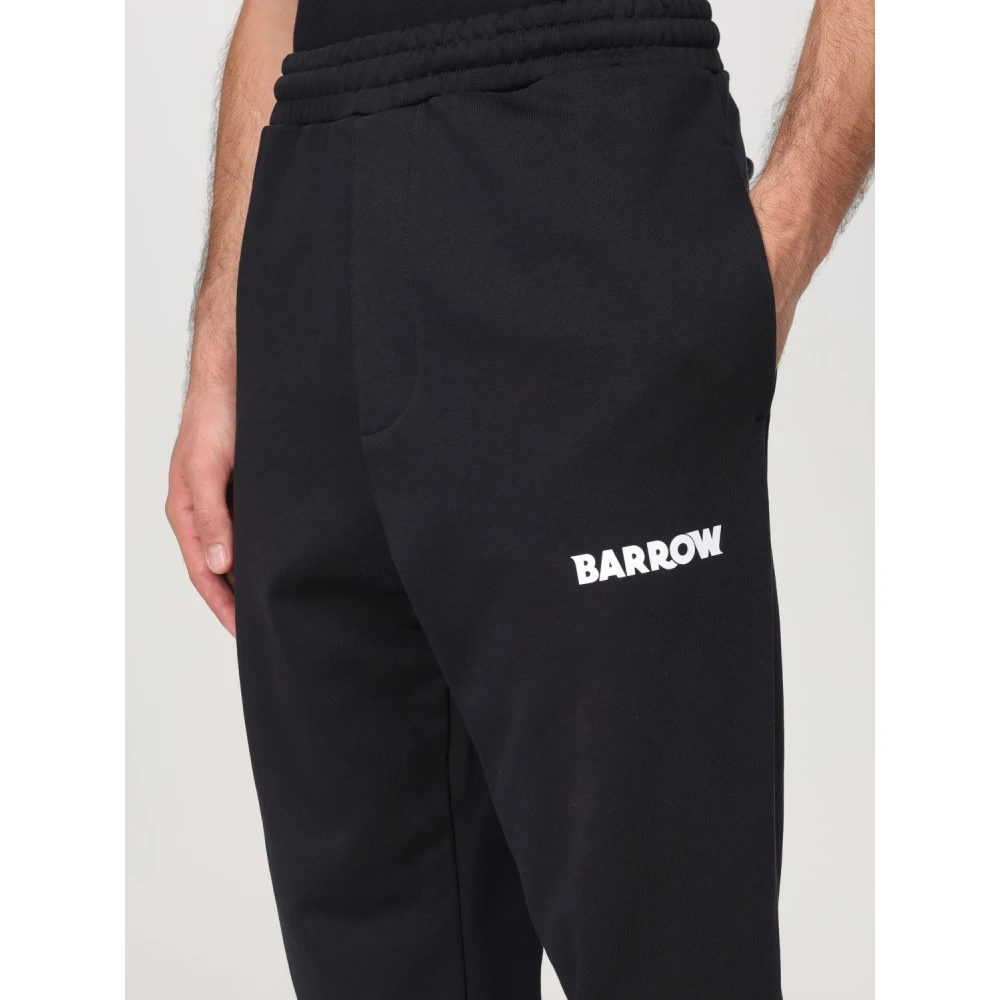 Barrow Jersey Katoenen Broek Black Heren