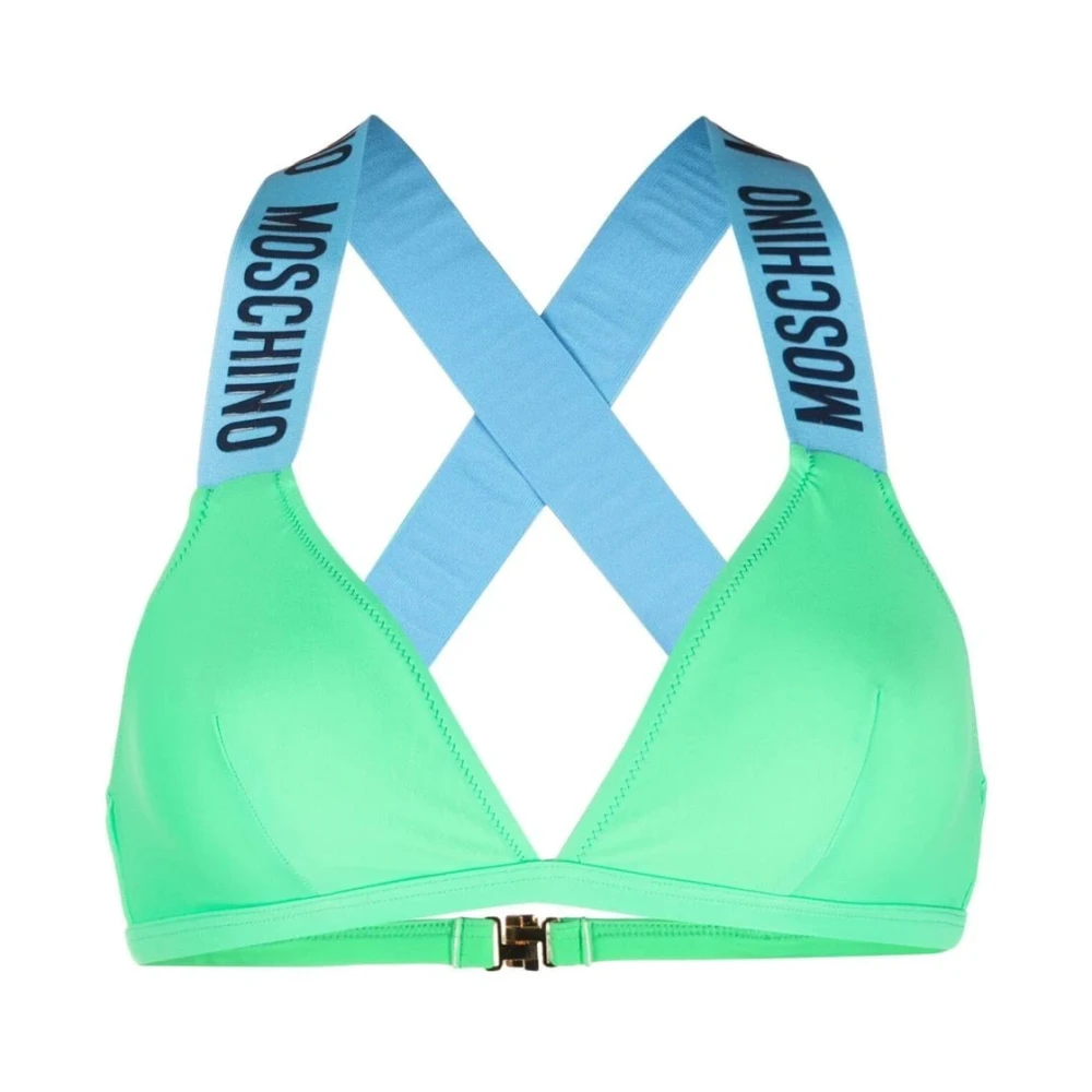 Moschino Groene Casual Bikini Top Green Dames