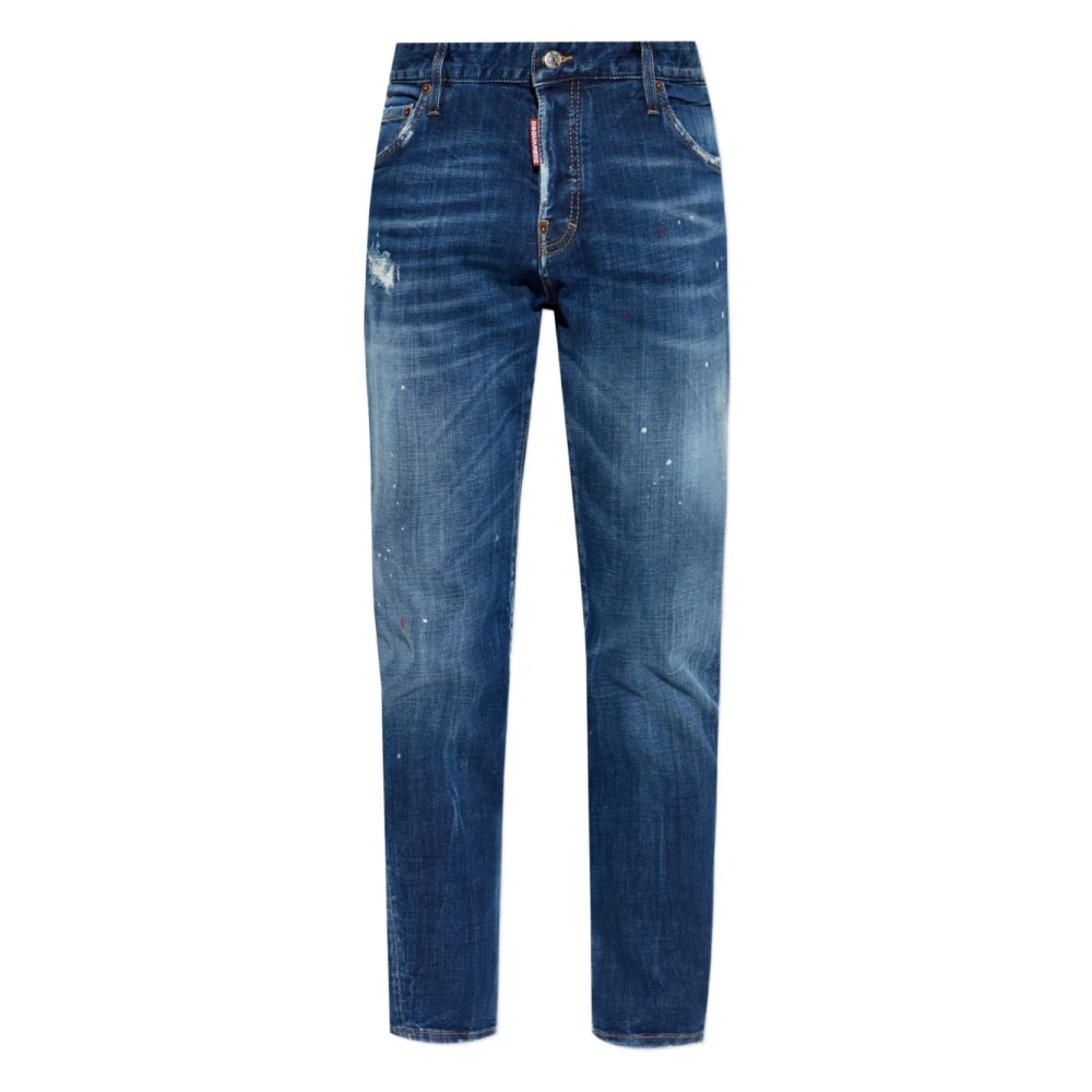 Dsquared2 Blue Slim Fit Jeans, Male, S, Slim Twst Jean