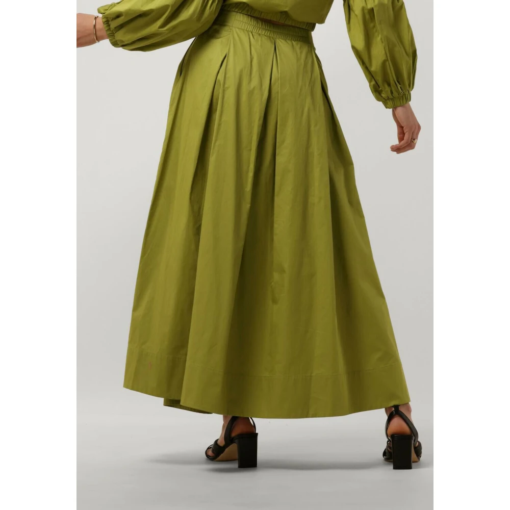 Devotion Elegante Lime A-lijn Rok Green Dames
