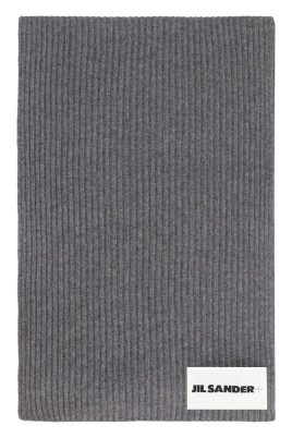 ribbed-knit-wool-scarf