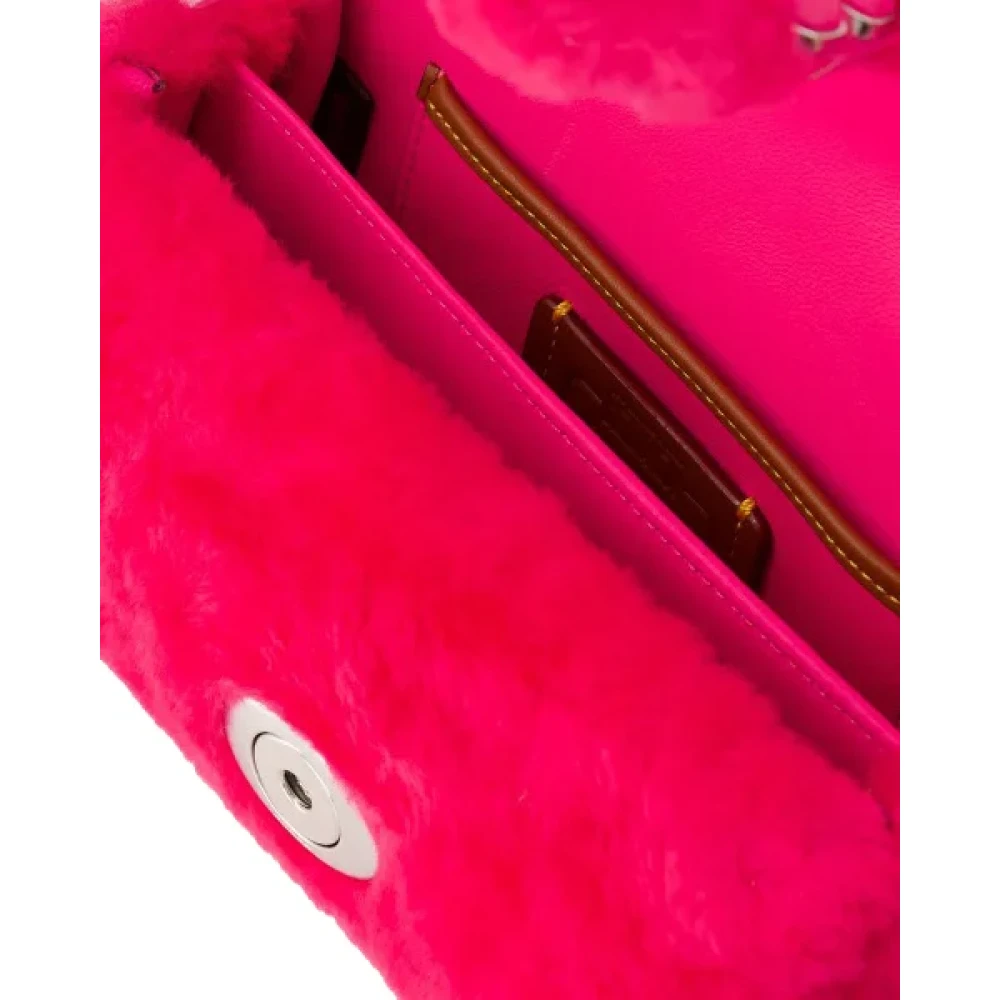 Coach Leather handbags Pink Dames