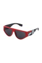 lunettes-de-soleil-unisexes-injectees-rouges