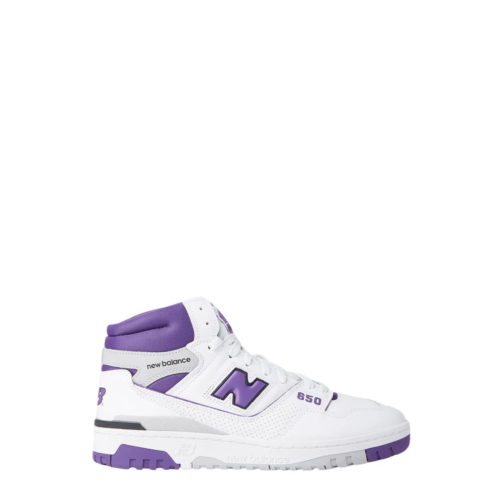 New Balance High Top Leren Sneakers Heren Schoenen Paars