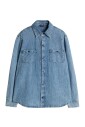 chemise-en-coton-bleu-clair