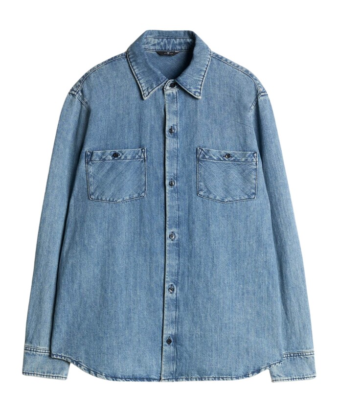 chemise-en-coton-bleu-clair