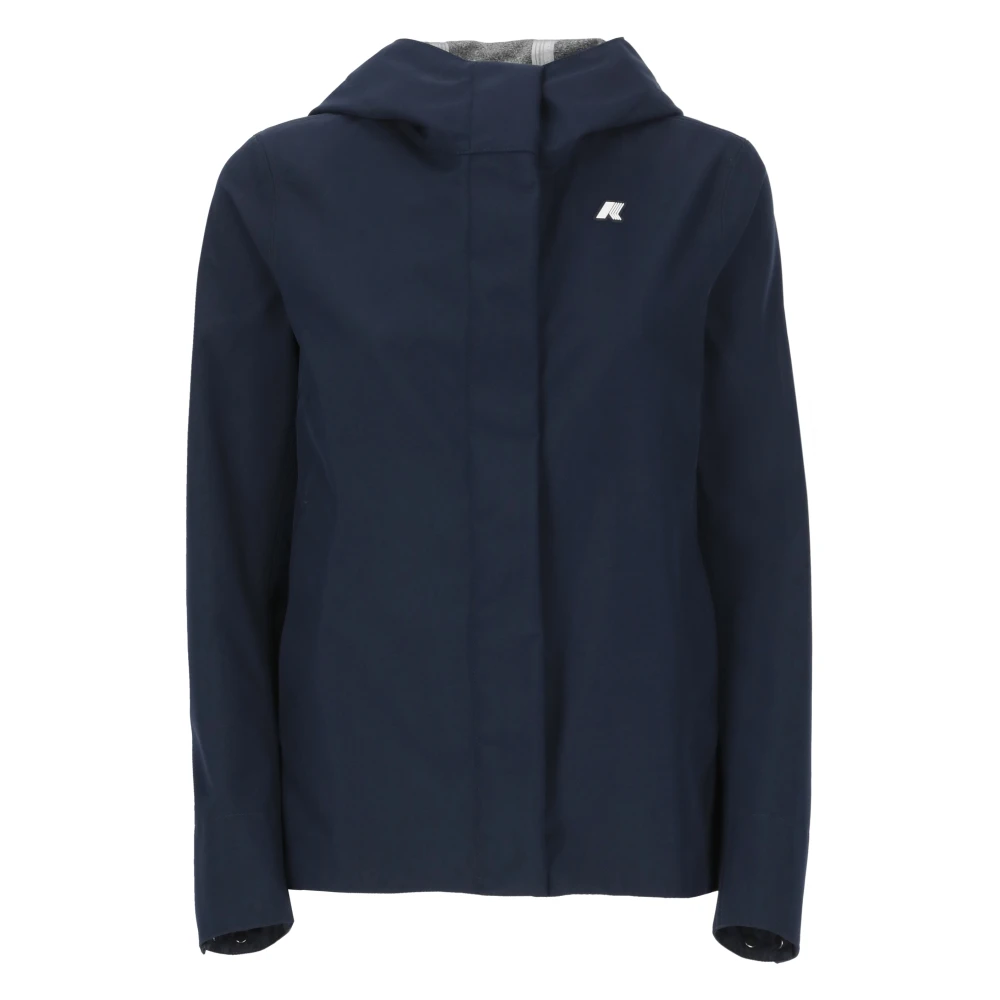K-Way Donna Blu - Rain Giacche - Jackets - L