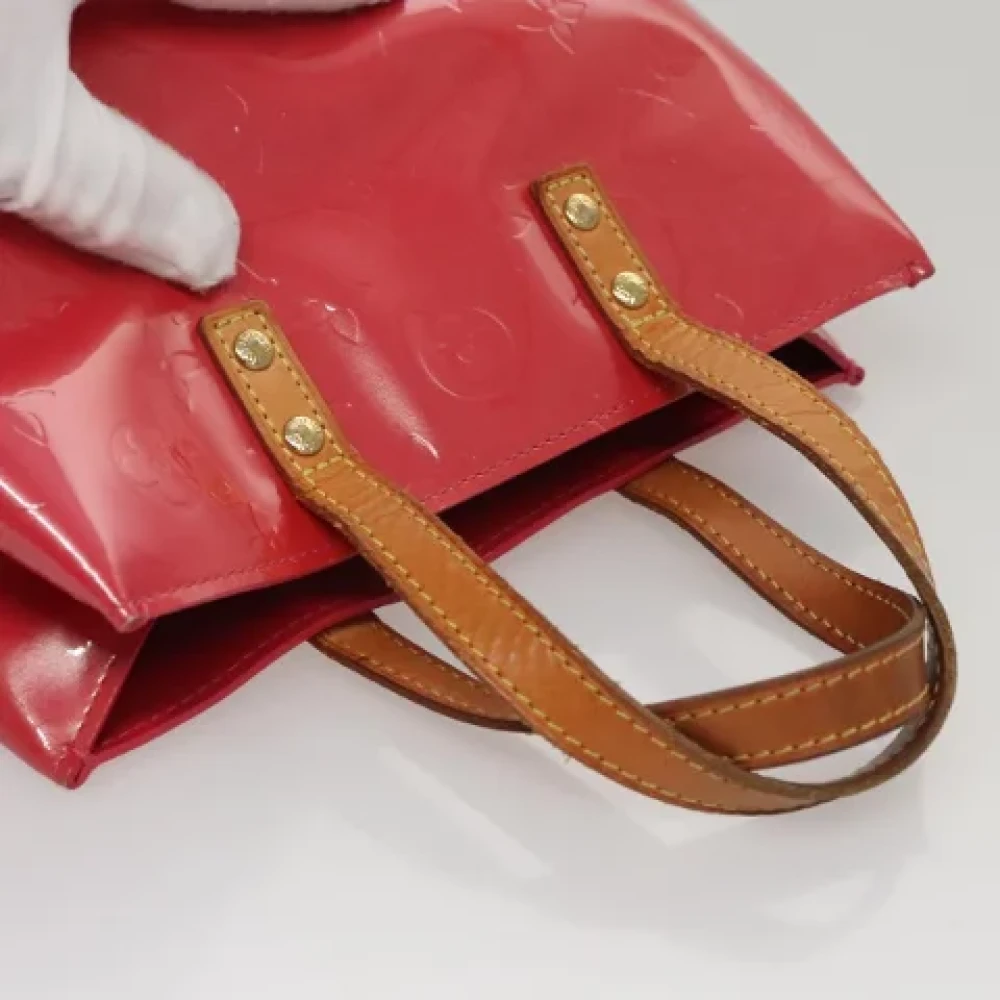 Louis Vuitton Vintage Pre-owned Leather handbags Red Dames