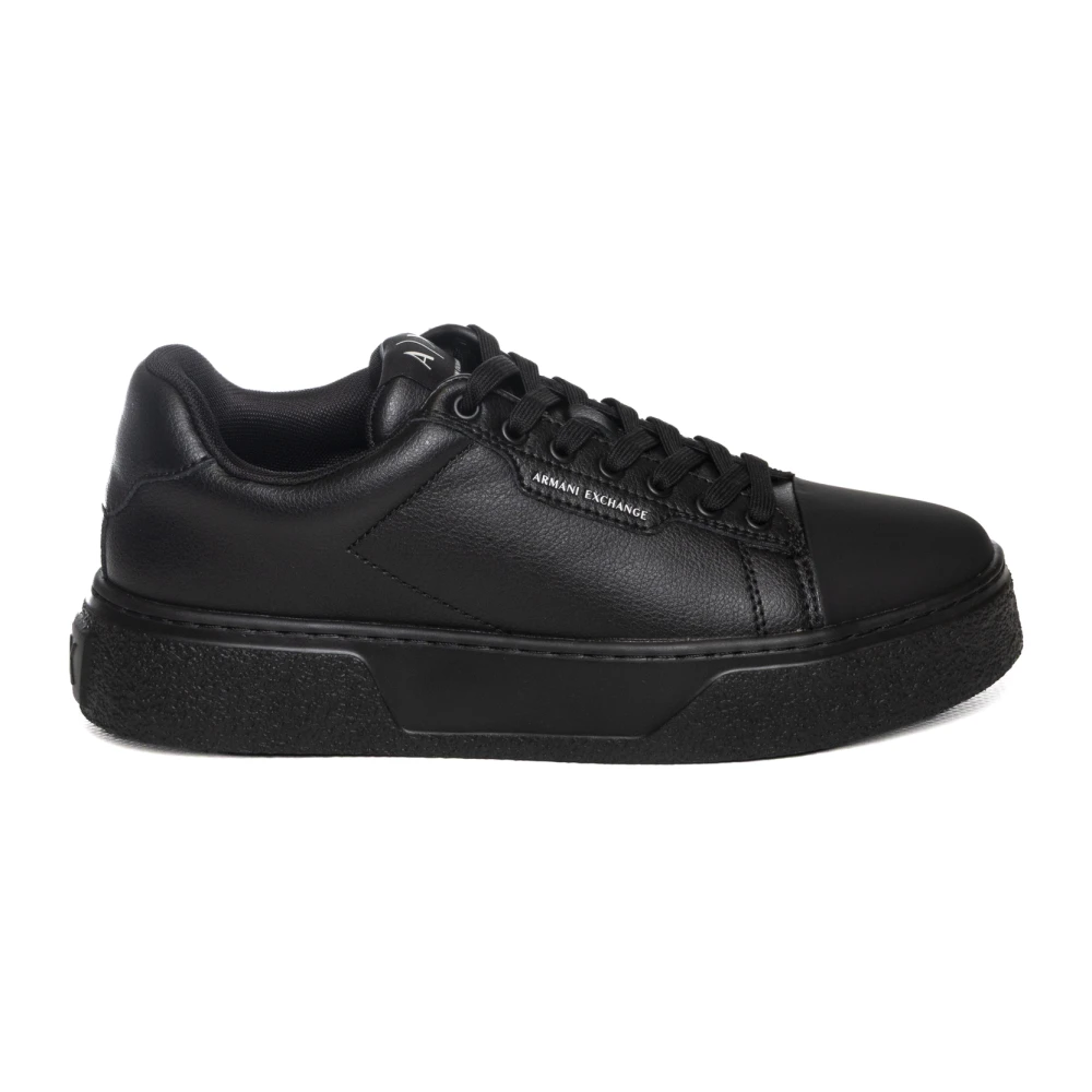 Armani Exchange Uomo Nero - Sneakers A Profilo Basso - Shoes - 41 Eu - Immagine 3