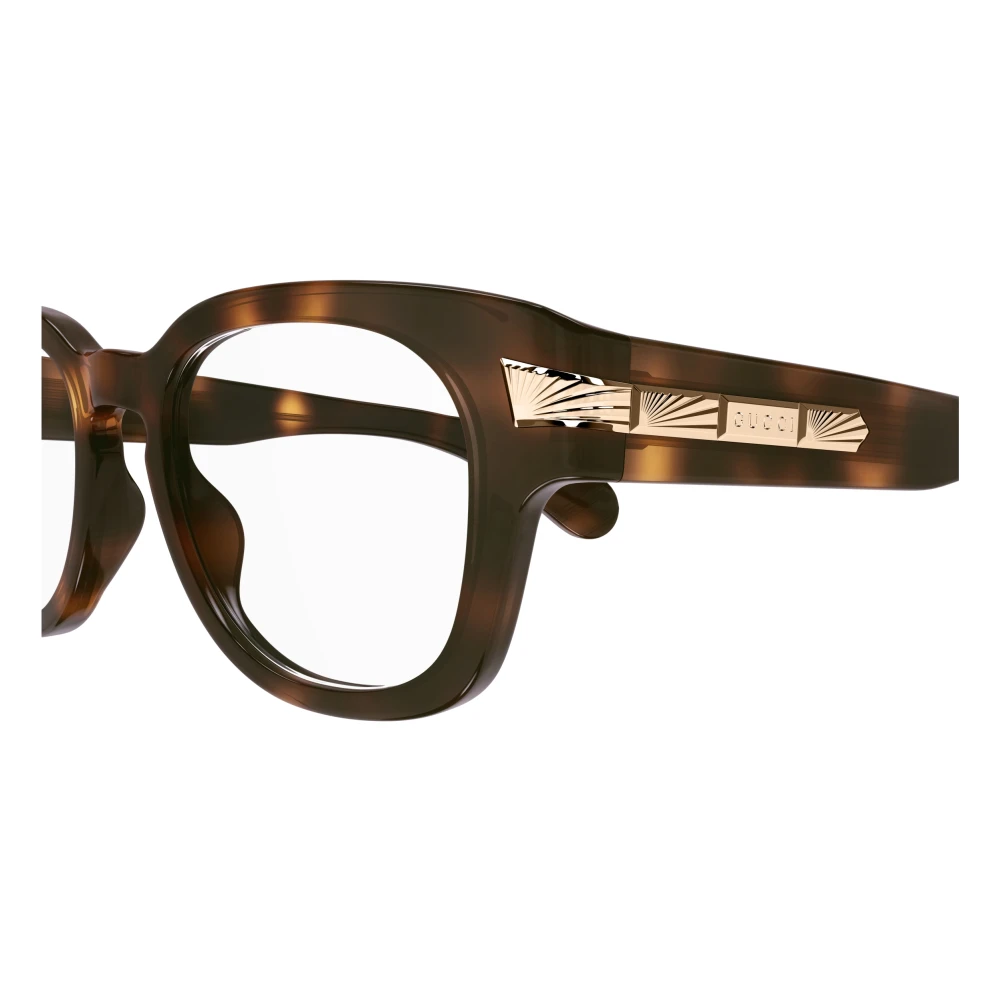 Gucci Stijlvolle Brillen Brown Heren