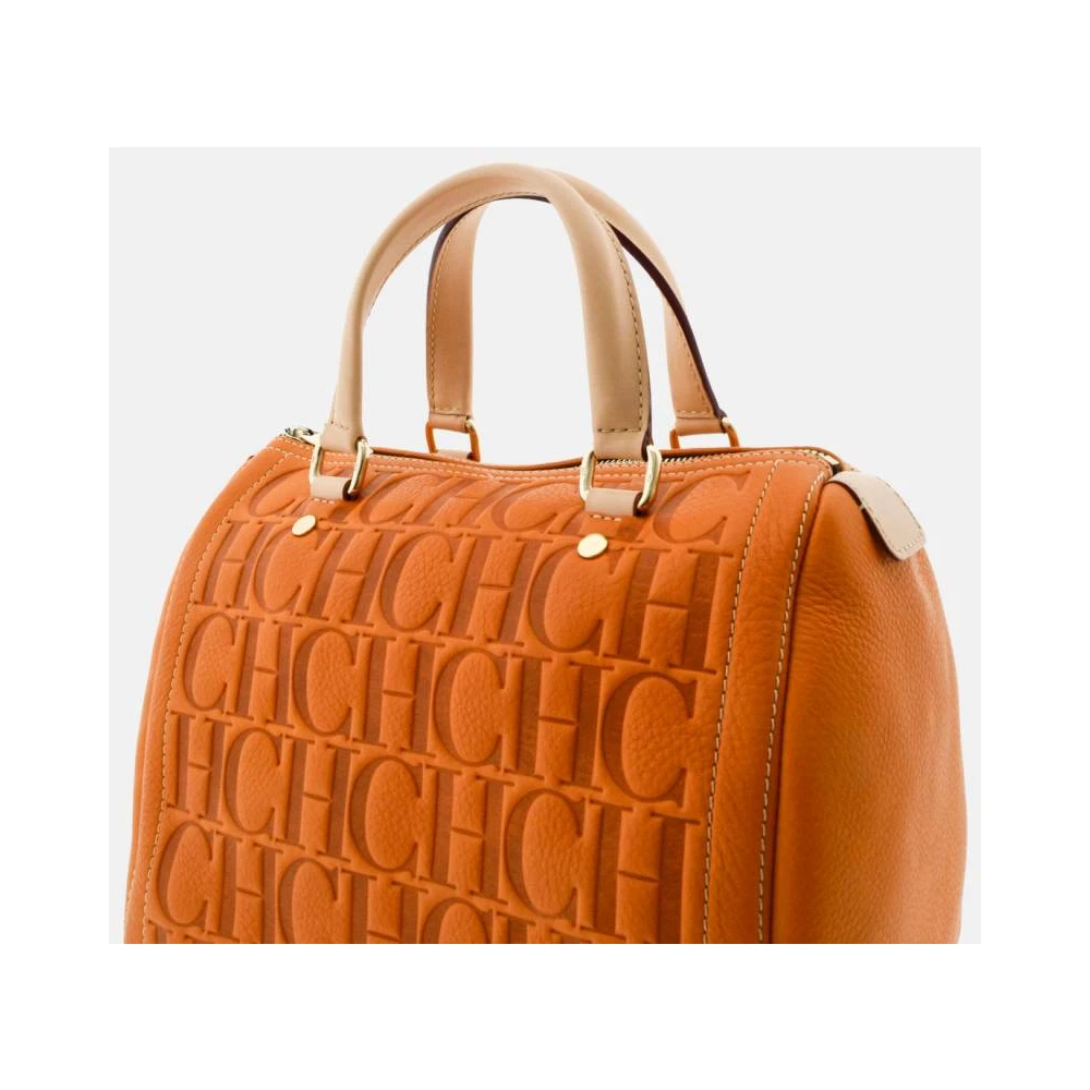Carolina Herrera Andy 7 Oranje Bowlingtas Orange Dames