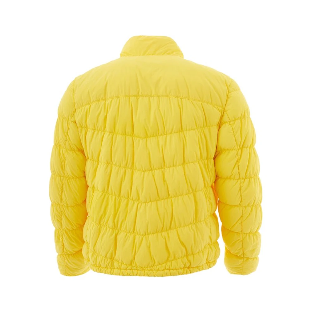Woolrich Vibrerende Gele Heren Outdoor Jas Yellow Heren