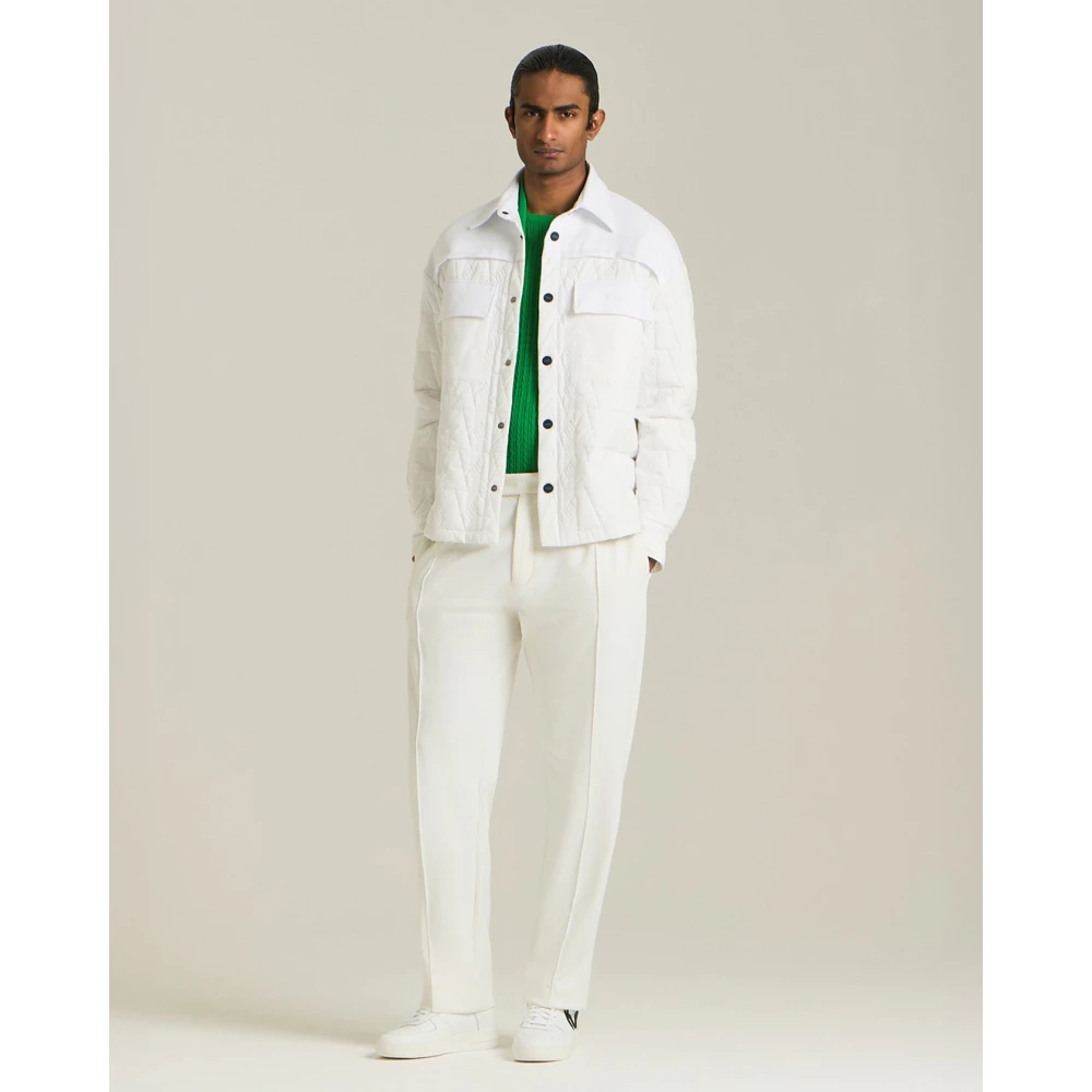 Kiton Luxe Wol Zijde Crew Neck Sweater Green Heren