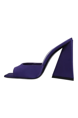 Devon Satin Mules
