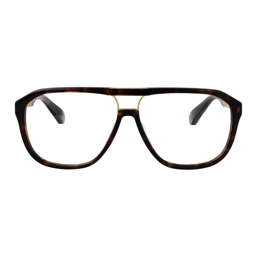 Philipp Plein Militaire Optische Stijl Zonnebril Brown Unisex