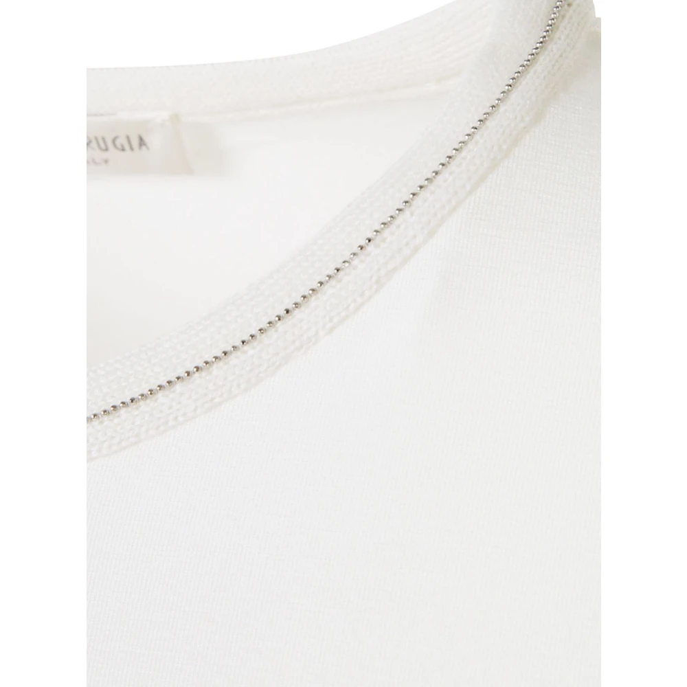 Le Tricot Perugia Witte T-shirts en Polos White Dames