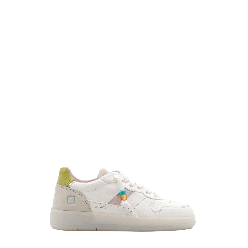 D.a.t.e. Court 2.0 Vintage Calf Dames Schoenen Wit