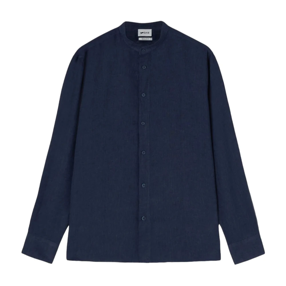 GAS Lange mouwen shirt Blue Heren