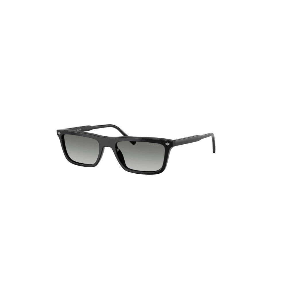 Vogue Men's Black Pillow Sunglasses - Sunglasses - 55 Mm - Accessories