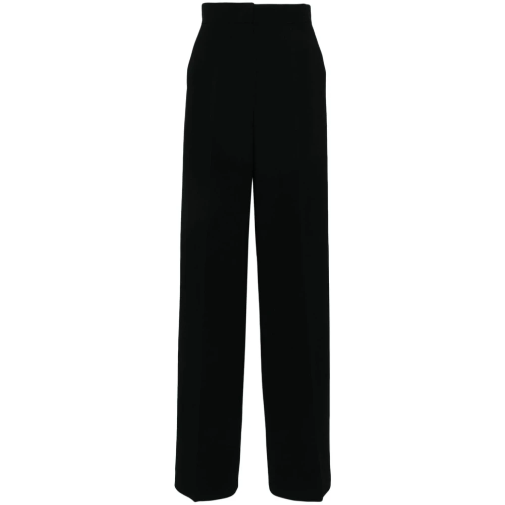 Max Mara Elegante Zwarte Pianoforte Broek Black Dames