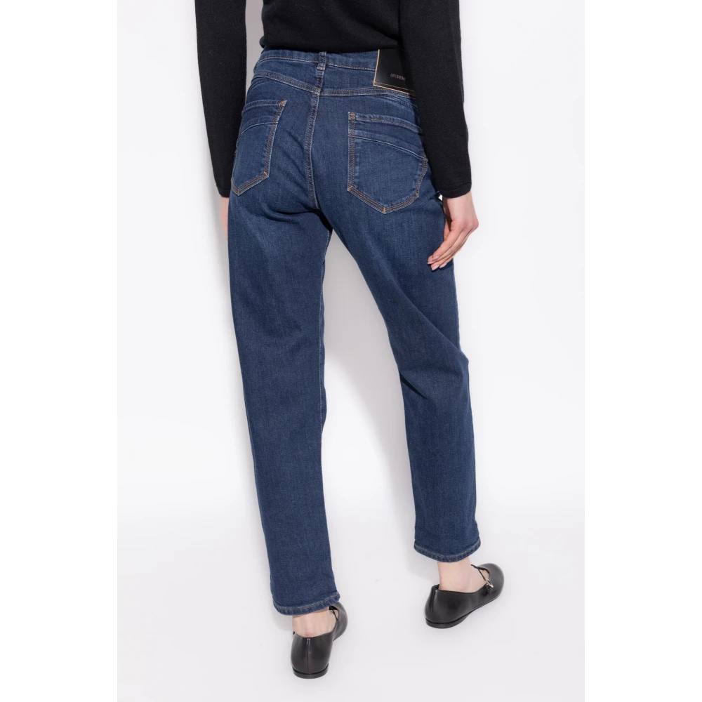 SPORTMAX Tapered leg jeans Nalata Blue Dames