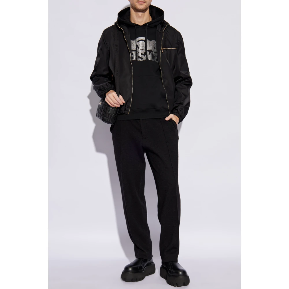 Versace Jas met logo Black Heren